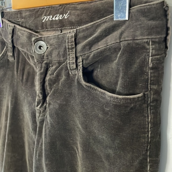 Mavi Molly Corduroy Pant in Chocolate Brown Women's Sz 30/34 - Picture 2 of 7